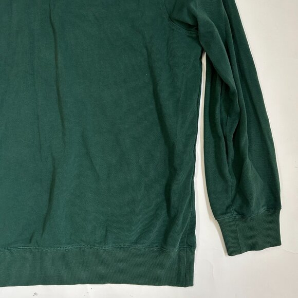 Brooks Brothers Rugby Shirt Mens XXL Green Embroidered Kangaroo Pocket Preppy - Picture 13 of 15